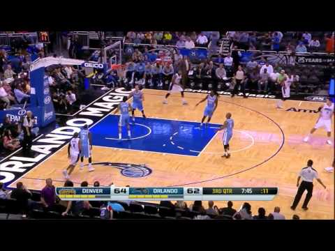 Arron Afflalo vs Denver Nuggets 2014.03.12