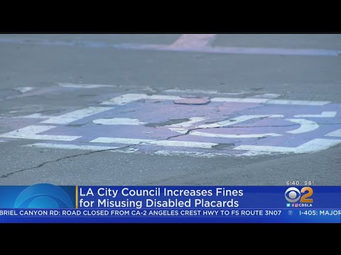 LA Hikes Fine For Disabled Parking Abuse To $1,100