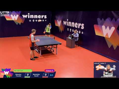 WINners Cup Table 3 19.12.2020 Butenko Timofei - Bakaleiko Daniil