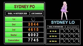 🔴LIVE DRAW SYDNEY HARI INI RABU 14 OKTOBER 2026, LIVE SDY HARI INI || LIVE DRAW 