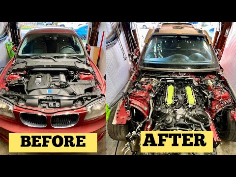 BMW 128I S65 V8 Swap