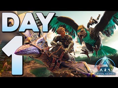Starting Day 1 on ASA Small Tribes with a 30,000 Hour Tribe! - ARK: Survival Ascended PvP
