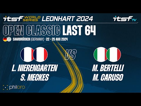 L. Nierengarten/S. Meckes vs M. Bertelli/M. Caruso - Open Classic - Last 64 - ITSF WS Leonhart 2024
