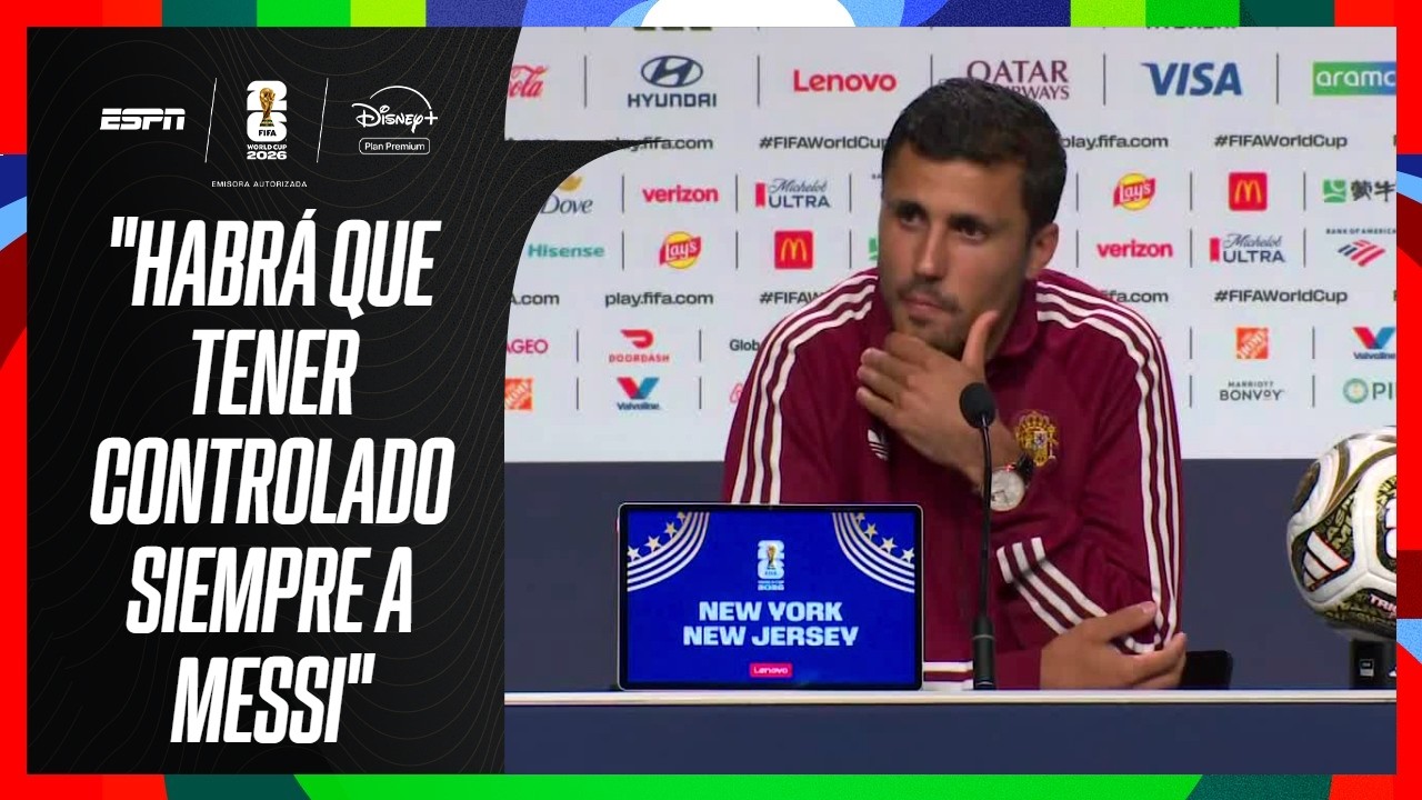 ¡RODRI EN CONFERENCIA HABLÓ SOBRE MESSI, ARGENTINA Y LAS FORTALEZAS DE ESPAÑA!