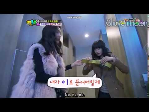 [T-ara] Dino Jiyeon tape-cutting technique 1