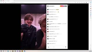 NIssy & Taka  ファンとインスタライブ