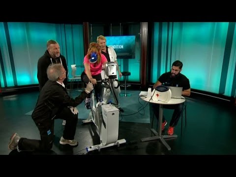 Har Malou von Sivers lyckats förbättra sin kondition på sex veckor? - Malou Efter tio (TV4)