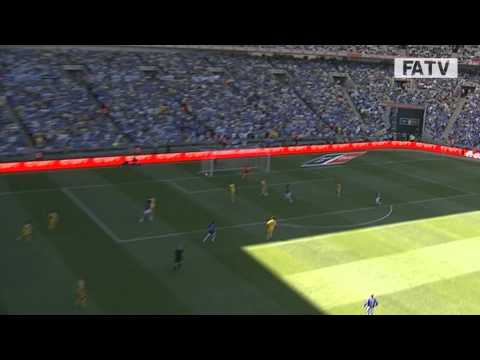 Louis Saha scores the quickest goal in FA Cup Final history for Everton vs Chelsea
