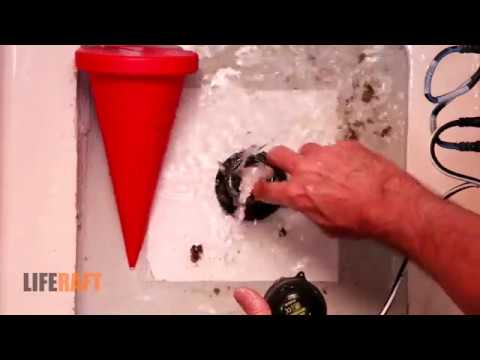 Cleaning the Transducer on your Boat