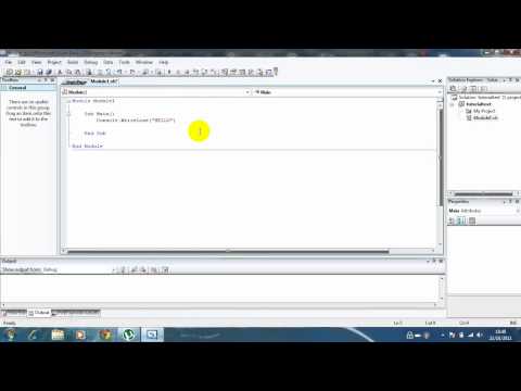 Visual Basic 2008 Tutorial 1 Displaying Text