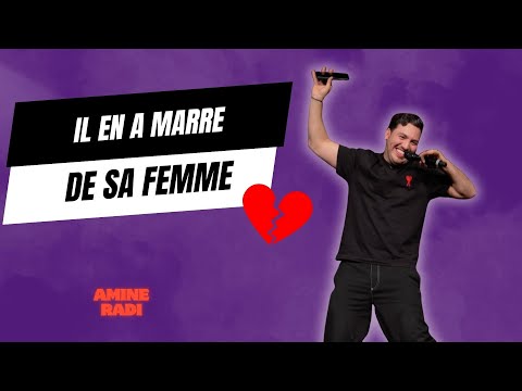 HE'S FED UP WITH HIS WIFE!