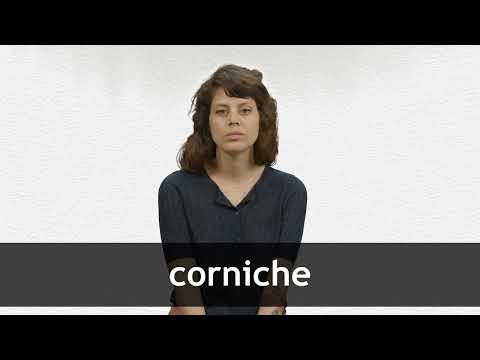 How to pronounce CORNICHE in French