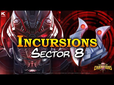 Incursions Push - Sector 8! | Marvel Contest of Champions