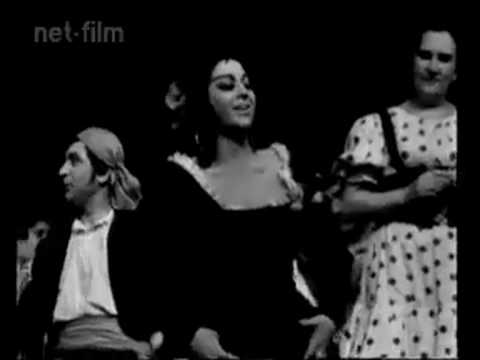 ELENA CERNEI, mezzosoprano - Bizet CARMEN Habanera (fragment) - Moscow Bolshoi Teatr