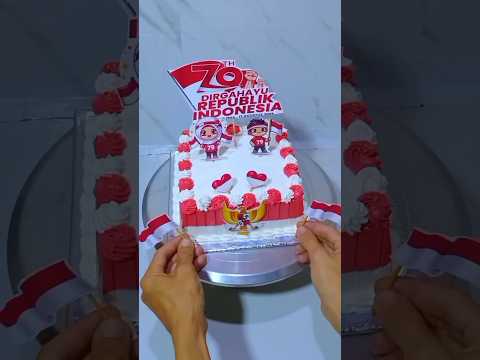 🎉KUE MERAH PUTIH CANTIK 🇮🇩 17 Agustus 2024