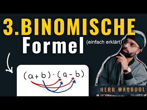 The 3rd binomial formula explained simply | Math | Mr. Maqbool