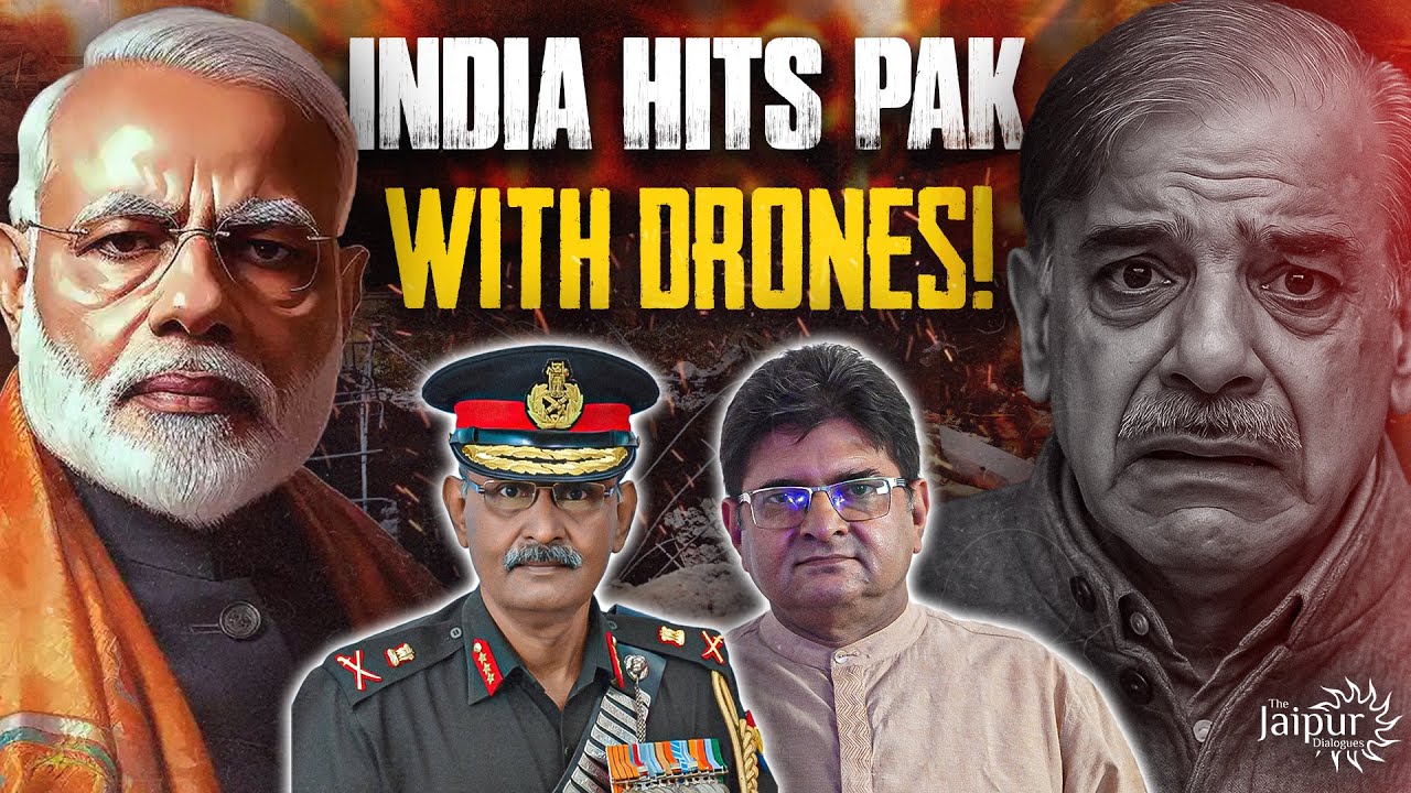 India Strikes with Drones - Artillery Next? | Reply to Pakistan Aggression | Gen PR Shankar Decodes