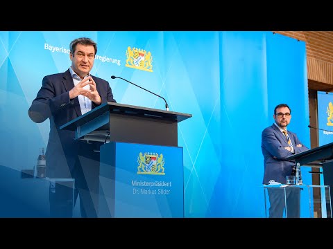 Video in Gebärdensprache: Pressekonferenz zum Corona-Impfgipfel (30. März 2021) - Bayern