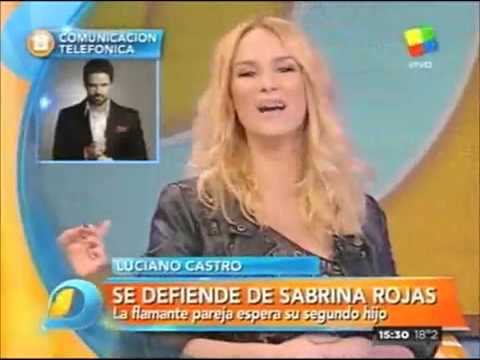Sabrina Rojas reveló que espera un varoncito ¡y recibió el llamado en vivo de Luciano Castro!