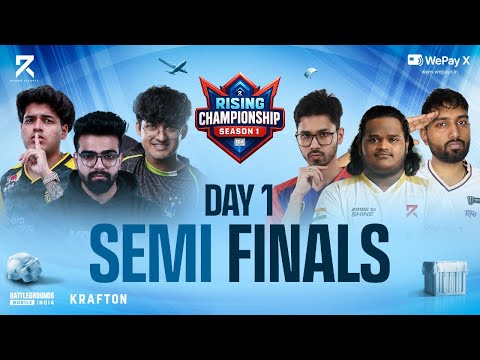 RISING CHAMPIONSHIP SEASON 1 - SEMI FINALS @JONATHANGAMINGYT @goblinbgmi @OMEGAAAA
