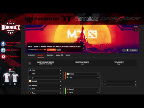 🔴[LIVE] DOTA : BO3 BARRACX vs NEON ESPORTS | MDL Disneyland SEA QUALIF Day 2