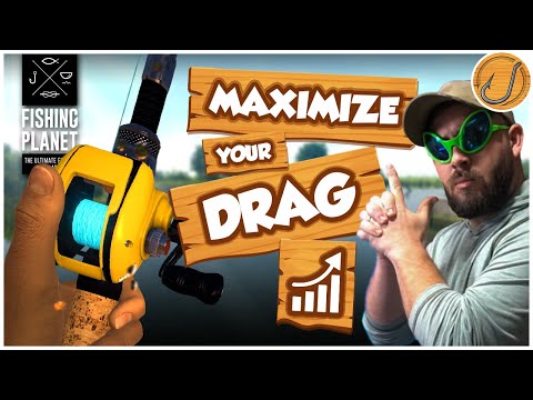 MAXIMIZE your drag in Fishing Planet! (Don't make this mistake...)