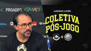 Entrevista | Pós-jogo São Bernardo 1x2 Operário - 2ª rodada Brasileiro Série B - Luizinho Lopes