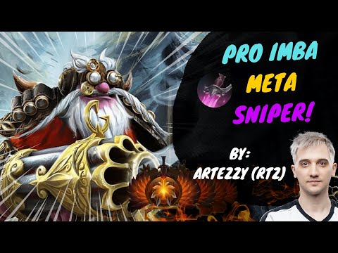 WANNA BE ARTEEZY RTZ? - Pro and GG SNIPER META Immortal Gaming Play, COME HERE!! #dota #dota2