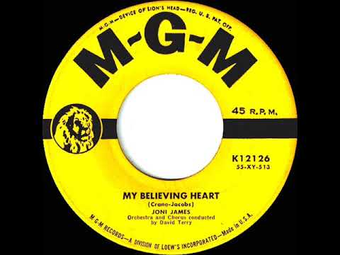 1956 HITS ARCHIVE: My Believing Heart - Joni James