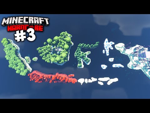 Secret Island with All Biomes in Minecraft Hardcore - PaYuDan S1E3