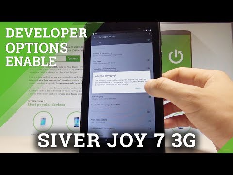 How to Enable Developer Options on SIVER JOY 7 3G - Allow USB Debugging |HardReset.Info