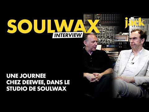 Une journée chez @DEEWEE, dans le studio de @soulwax