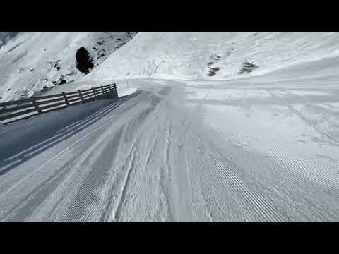 Gargellen, Österreich, 2022 - Blaue Abfahrt 2