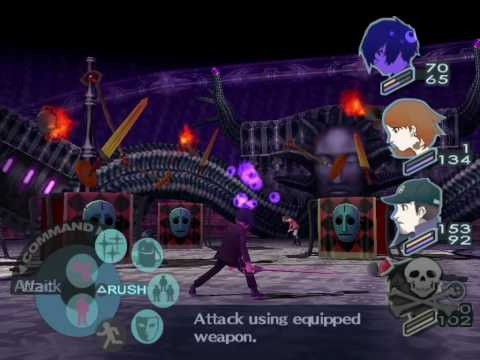 pcsx2 Persona 3 FES "The Journey" (Tartarus Floor 25 Mini Boss 3) Crying Table [Hard]