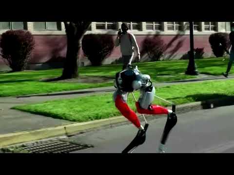 Self-taught running robot completes long-distance run