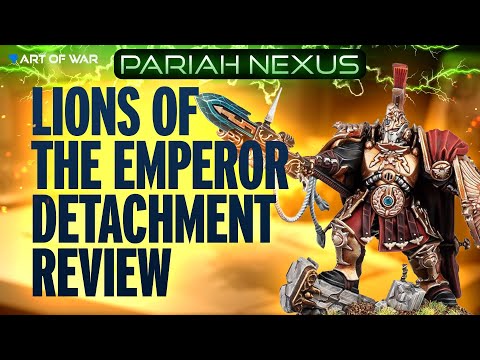 New Adeptus Custodes Lions of the Emperor Detachment Review!