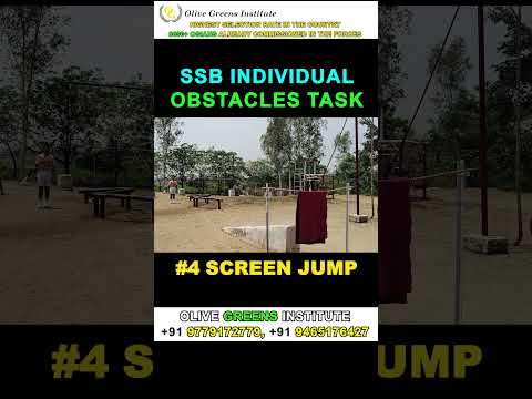 #4 Screen Jump SSB Individual Obstacles Task | What are SSB Obstacles | How to do SSB Obstacles