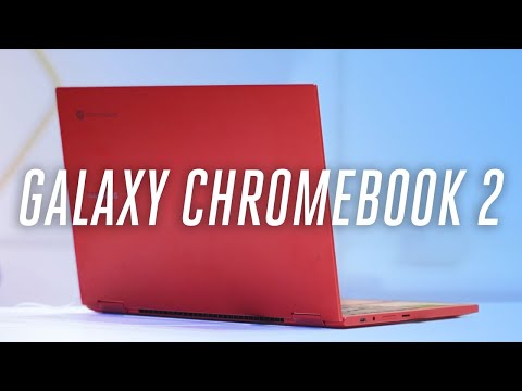 Galaxy Chromebook 2上手：價格更低，一樣紅火 (Galaxy Chromebook 2 hands-on: less expensive, just as red)