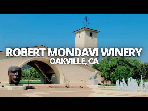 Exploring Robert Mondavi Winery in Oakville, California USA Walking Tour #robertmondavi #oakville