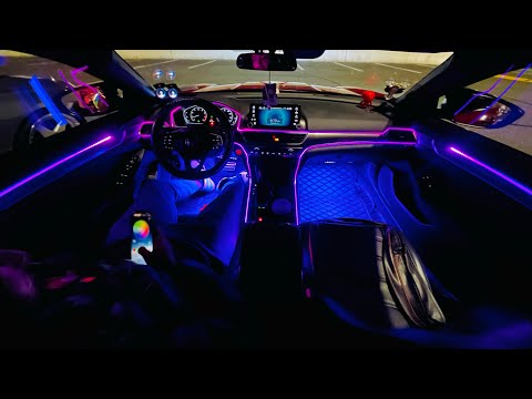 2018-2022 honda accord ambient interior lighting install