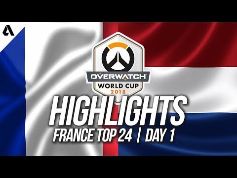 France vs Netherlands | Overwatch World Cup 2018 Paris Qualifier Day 1