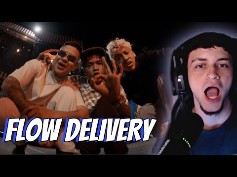 REACCIONANDO A FLOW DELIVERY - JUNIOR CALDERA❌JEEIPH❌TRAINER
