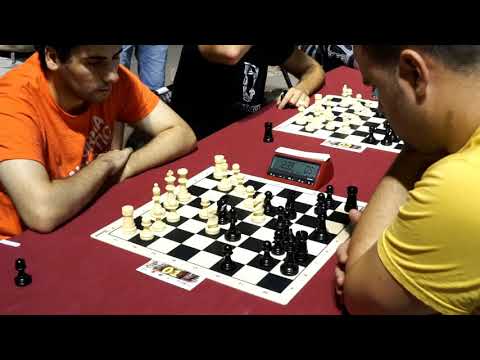 Campeonato de España de Blitz 2019: Enrique Tejedor - GM Pepe Cuenca
