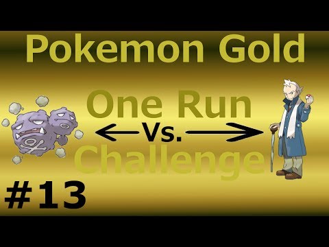 Pokemon Gold OneRun Challenge - Part 13 - Cold as Balls