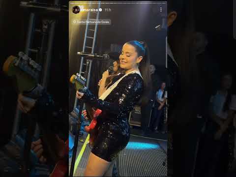 Maiara & Maraisa cantando A Culpa é Nossa 🖤🖤 Em SANTA BÁRBARA DE GOIÁS) 🖤🖤