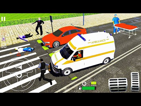 Ambulance Simulator 2021   Emergency Van Minibus   Android Gameplay
