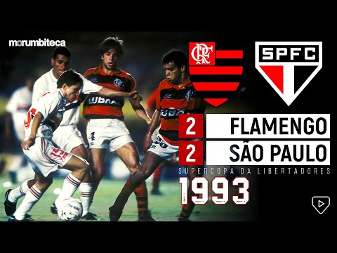 Flamengo 2x2 São Paulo - 1993 - A ELETRIZANTE FINAL DA SUPERCOPA NO MARACANÃ!