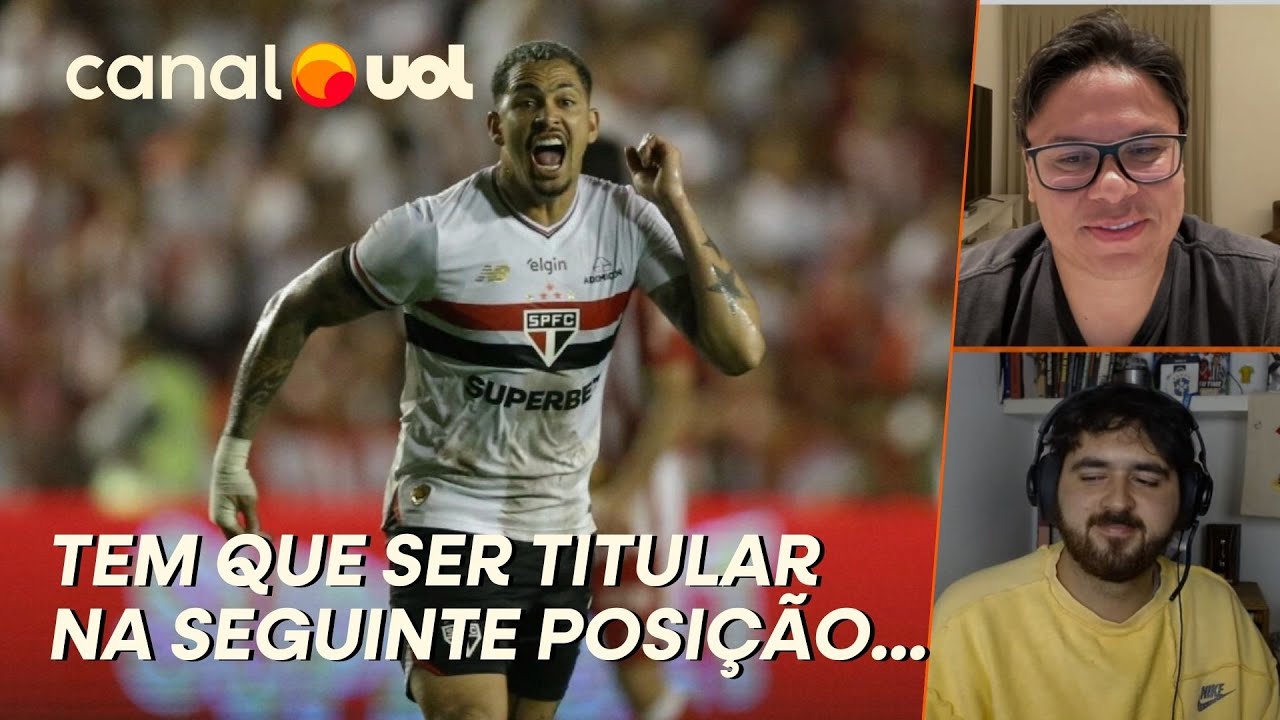 LUCIANO SCORS AGAIN AND COMMENTATORS GIVE THEIR OPINIONS ON STARTING POSITION AT SÃO PAULO