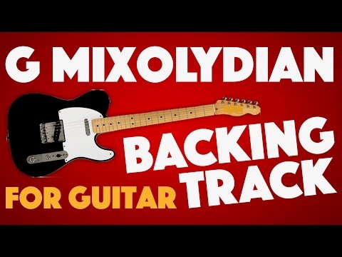 G Mixolydian Backing Track