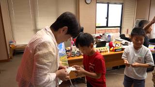 8月13日【びわ湖放送ニュース】親の仕事を知ろう　子どもらが湖南市役所を見学
